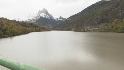 El embalse de Mediano se encuentra este domingo al 72% de su capacidad.