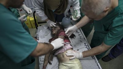 A lo largo del conflicto 11.000 personas han muerto en Gaza, entre ellos un gran número de mujeres y niños. / EFE