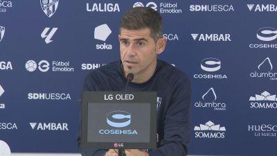 Antonio Hidalgo, en rueda de prensa. Foto: Aragón Deporte