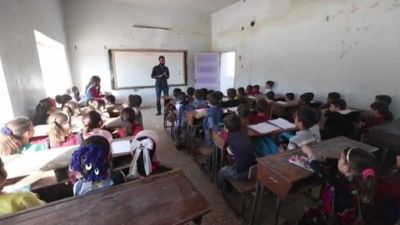 Los niños en zonas de conflicto sufren las consecuencias de la guerra.