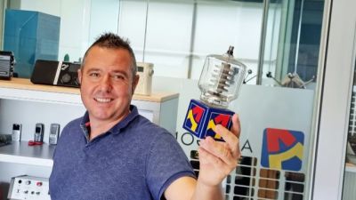 Marcos Ruiz, director y presentador de 'Ágora'. / Corporación Aragonesa de Radio y Televisión.