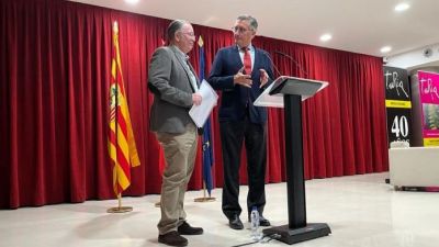 Acto de presentación del últio número de 'Turia'. / Gobierno de Aragón.