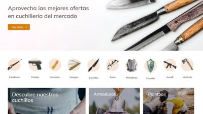 Página principal de la web Aceros Hispania. / Aceros Hispania
