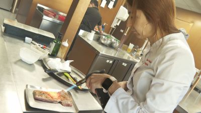 María José Meda ostenta actualmente una estrecha Michelín en su restaurante El Batán.