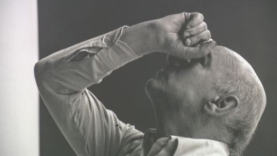 Una imagen de Antonio Saura en la muestra organizada por la DPH.