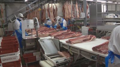 La empresa cárnica Fribín, situada en Binéfar (Huesca)
