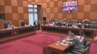 Pleno extraordinario este viernes en el Ayuntamiento de Zaragoza.