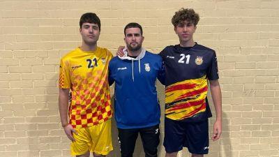 Iván Pueyo, Lucas Calvo y Nicolás Porcel representarán al BM Huesca en el CESA.