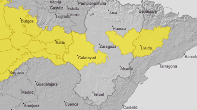 Habrá heladas en el Pirineo y el Sistema Ibérico, que podrán ser localmente fuertes en puntos al sur del Sistema Ibérico.