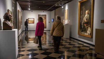 Imagen de la exposición, que puede verse en el Palacio de Sástago. | DPZ