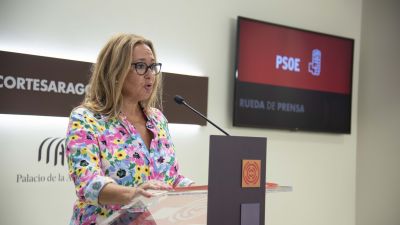 Foto de archivo de la portavoz socialista en las Cortes, Mayte Pérez. / Europa Press