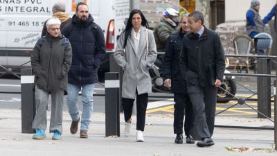 La futbolista Jenni Hermoso, a su llegada a declarar en la Audiencia Nacional, en Madrid. / Europa Press