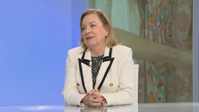 La presidenta de Cepyme Aragón este jueves en el programa 'Buenos Días Aragón'.
