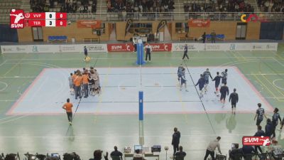 Imagen tras la victoria del Pamesa Teruel Voleibol