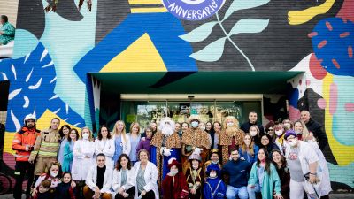 Los Reyes Magos llenan de ilusión el Hospital Infantil de Zaragoza./ Gobierno de Aragón.