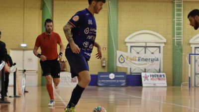 Pablo Martínez Merlos, en un partido de esta temporada.