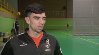 Mauro Zelayeta, jugador del Pamesa Teruel.
