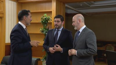 El consejero de Despoblación, Alejandro Nolasco, este martes.
