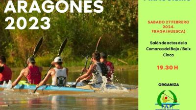 Este sábado se celebra la gala anual del piragüismo aragonés.
