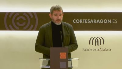 Rueda de prensa de Ignacio Urquizu.