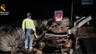 Investigado el conductor de un camión tras un suceso en Candasnos.