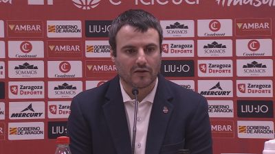 Carlos Cantero en rueda de prensa.