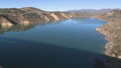 Embalse de Montearagón (Huesca).
