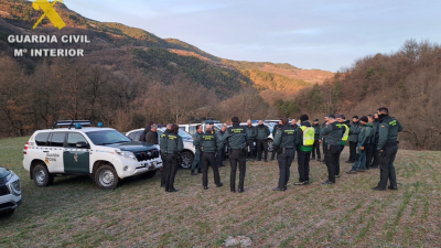 Grupo de búsqueda del desaparecido. / Guardia Civil