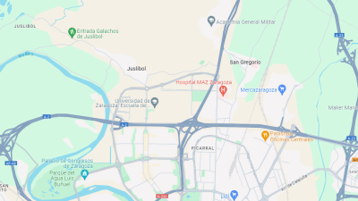 El accidente se ha producido sobre las 15:10 horas. / Google Maps