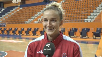 Leo Fiebich ha atendido a Aragón Deporte tras la sesión de trabajo de este martes por la tarde.