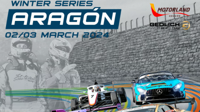 Cartel de las Winter Series Aragón