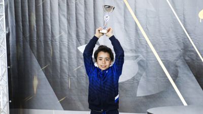 Víctor Dobato finalizó en segunda posición en categoría benjamín.