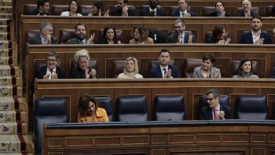 Pleno del Congreso este jueves. / EFE