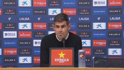 Rueda de prensa de Antonio Hidalgo. Foto: Aragón Deporte