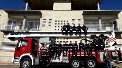 La plantilla del SPEIS de la DPZ ha incorporado 18 bomberos. | Diputación de Zaragoza