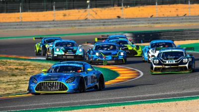 Alcañiz acogió la quinta ronda de las GT Winter Series.
