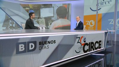 El director general de CIRCE, André Llombart, este jueves en el programa Buenos Días.