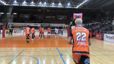 Lance del partido. Foto: Aragón Deporte