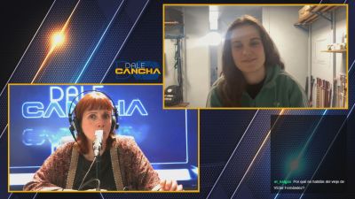 Teresa Payá, en el programa Dale Cancha