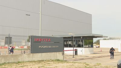 Centro logístico de Inditex en Plaza.