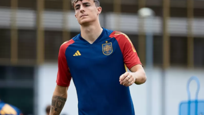 Alejandro Francés con el combinado nacional. Foto: RFEF