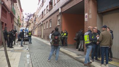 La Policía Nacional desalojó en febrero un garaje okupado en la calle Montañés de Zaragoza, en el barrio de las Delicias.
