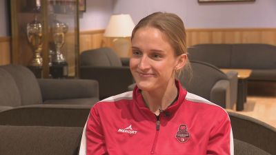 Leo Fiebich, durante su entrevista con Aragón Deporte.