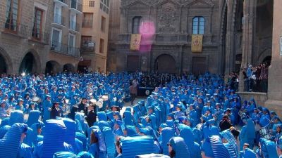 Imagen de la Procesión del Santo Entierro de Alcañiz. / Ruta del Tambor