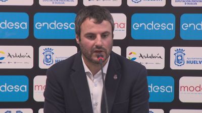 Carlos Cantero en rueda de prensa.