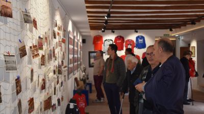 'Un paseo por la historia' se exhibe en el antiguo convento de San Joaquín de Tarazona. / Ayuntamiento de Tarazona