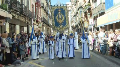 Procesiones de Domingo de Ramos en Zaragoza.