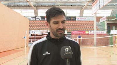 Maxi Torcello, durante su charla con Aragón Deporte.
