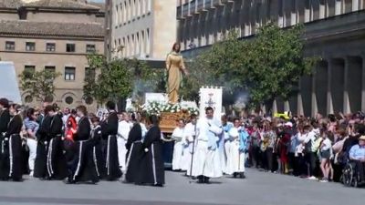 Procesión del Encuentro Glorioso de Zaragoza.