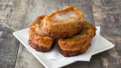 La torrija es un dulce típico de Semana Santa.